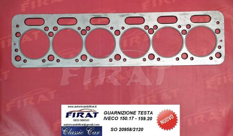 GUARNIZIONE TESTA FIAT 150.17 - 159.20 (20958/2120)